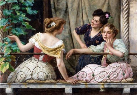 Le donne al balcone